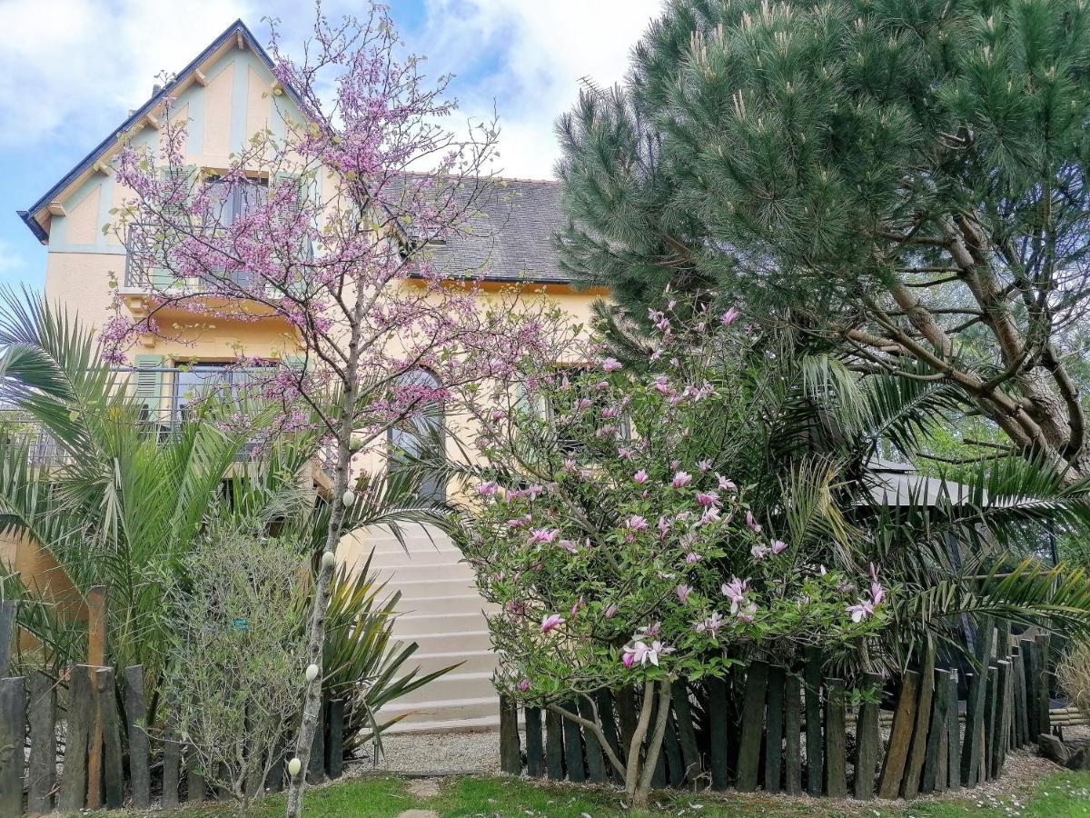 Guest House Dans Jardin Exotique Proche D'Une Voie Verte Morlaix Eksteriør billede